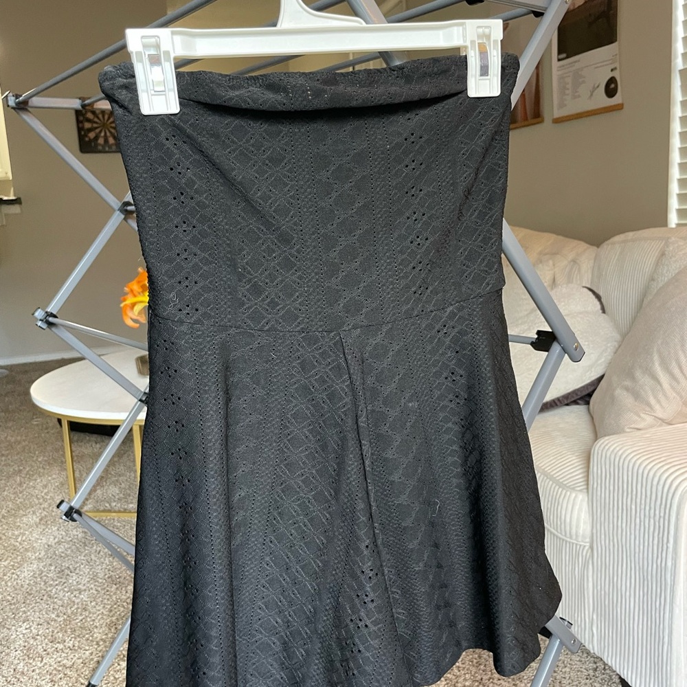 Elegant Black Lace Romper